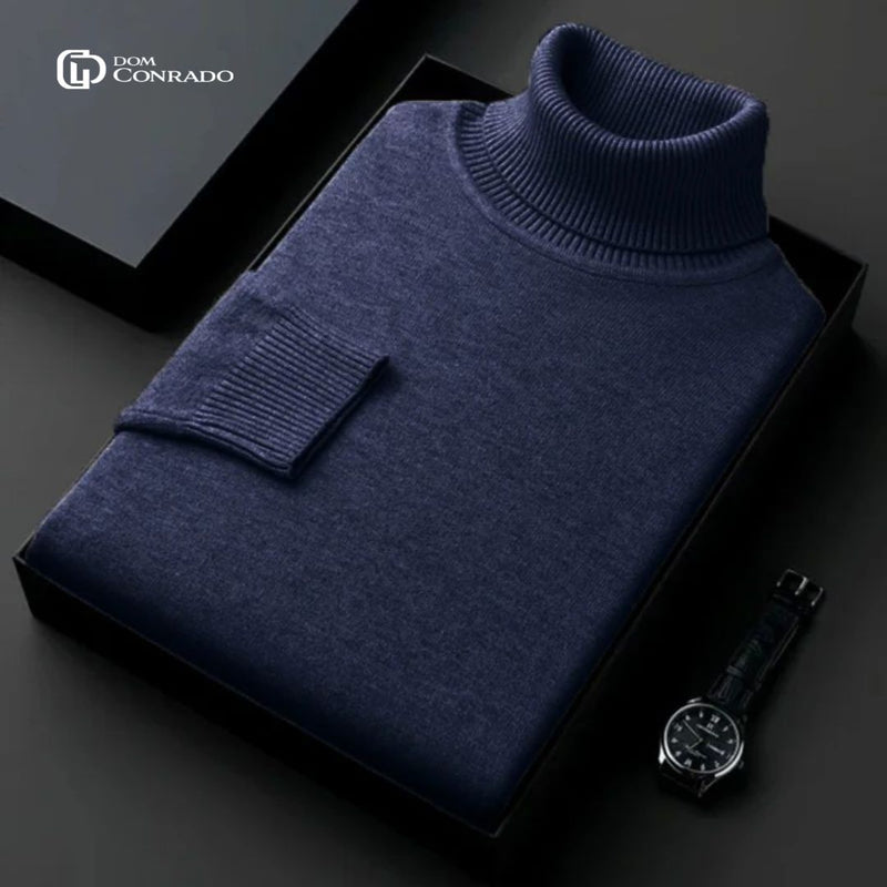 Suéter Masculino Gola Alta - Christian | Estilo, Conforto e Sofisticação
