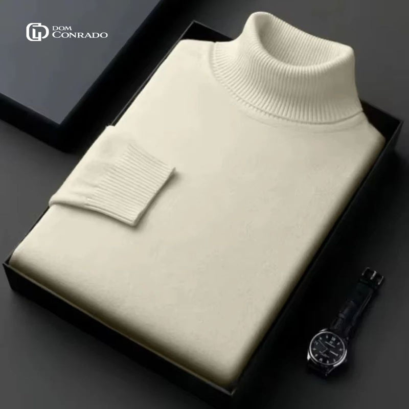 Suéter Masculino Gola Alta - Christian | Estilo, Conforto e Sofisticação