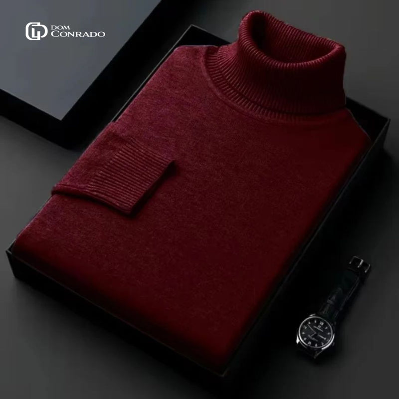 Suéter Masculino Gola Alta - Christian | Estilo, Conforto e Sofisticação