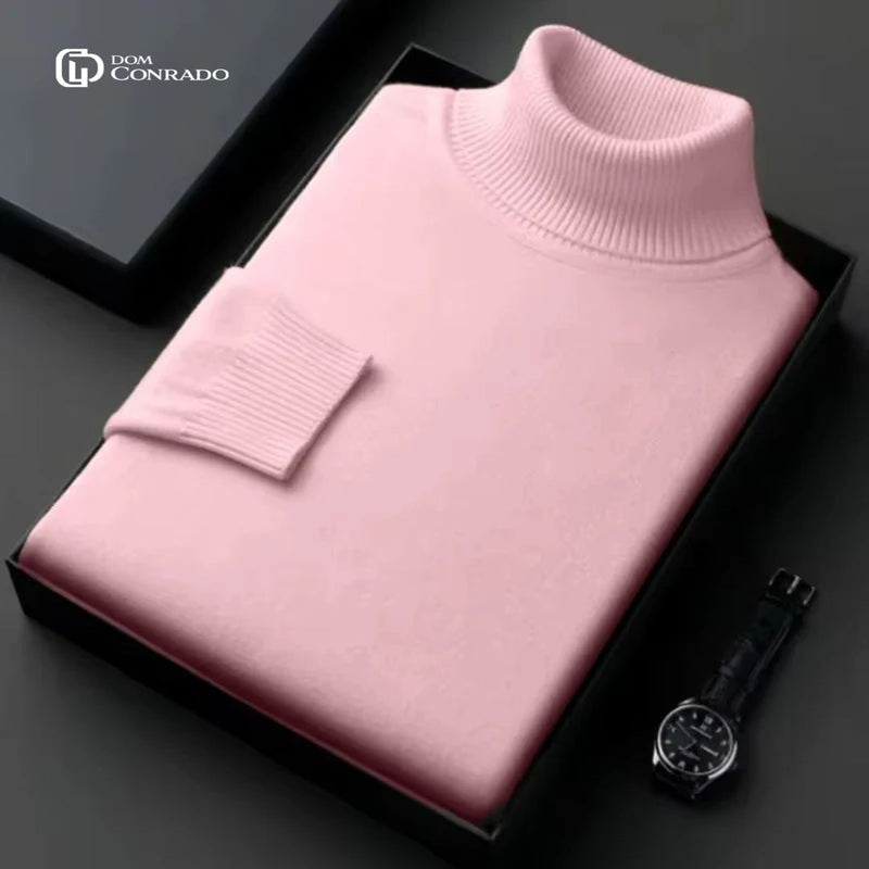 Suéter Masculino Gola Alta - Christian | Estilo, Conforto e Sofisticação