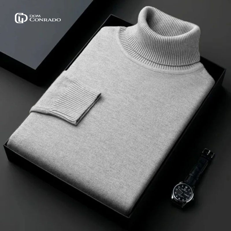 Suéter Masculino Gola Alta - Christian | Estilo, Conforto e Sofisticação