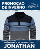 Suéter Masculino de Luxo com Zíper - Jonathan | Dom Conrado
