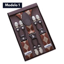 Suspensório Masculino - Elementor | Estilo Vintage, Conforto e Resistência