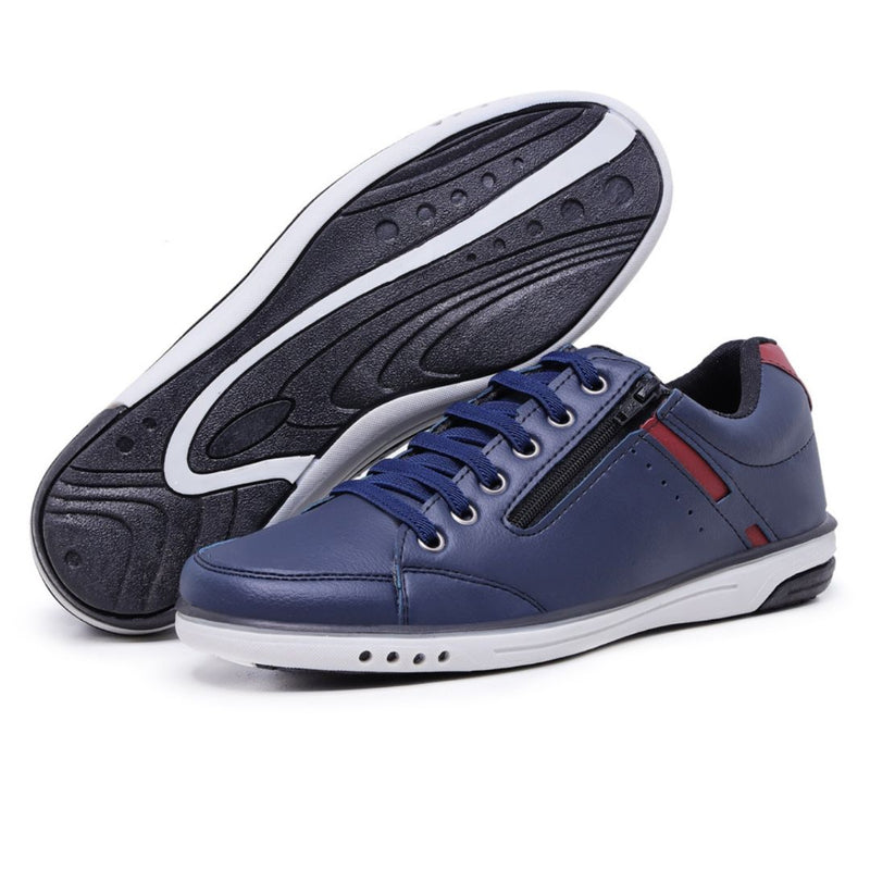 Tênis Sapatênis Masculino com Zíper Lateral - Morel | Conforto e Estilo para Todas as Ocasiões