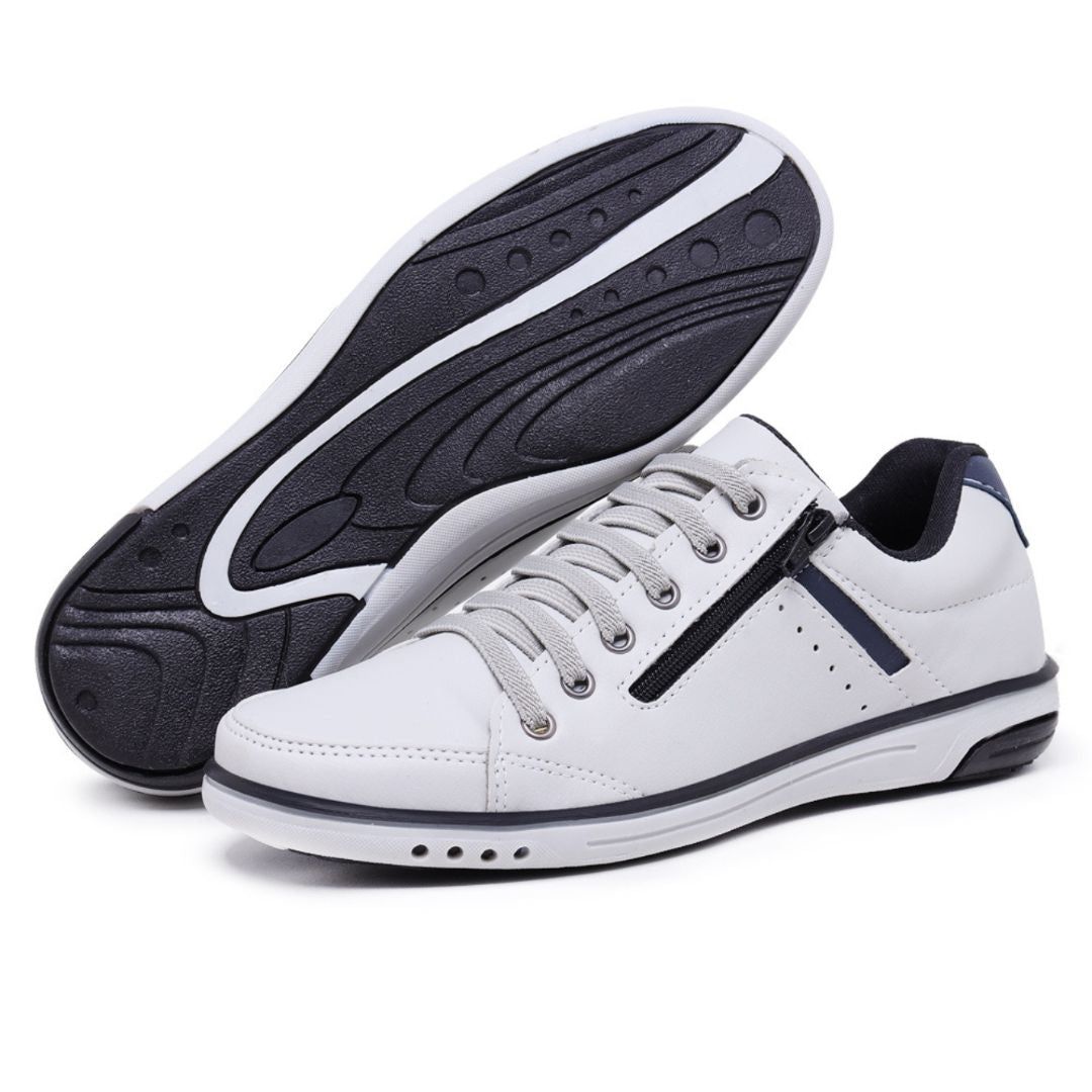 Tênis Sapatênis Masculino com Zíper Lateral - Morel | Conforto e Estilo para Todas as Ocasiões